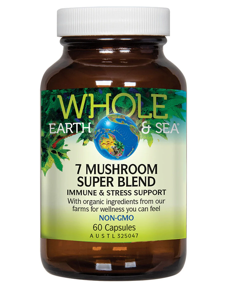 7 Mushroom Super Blend by Whole Earth & Sea - Image 2