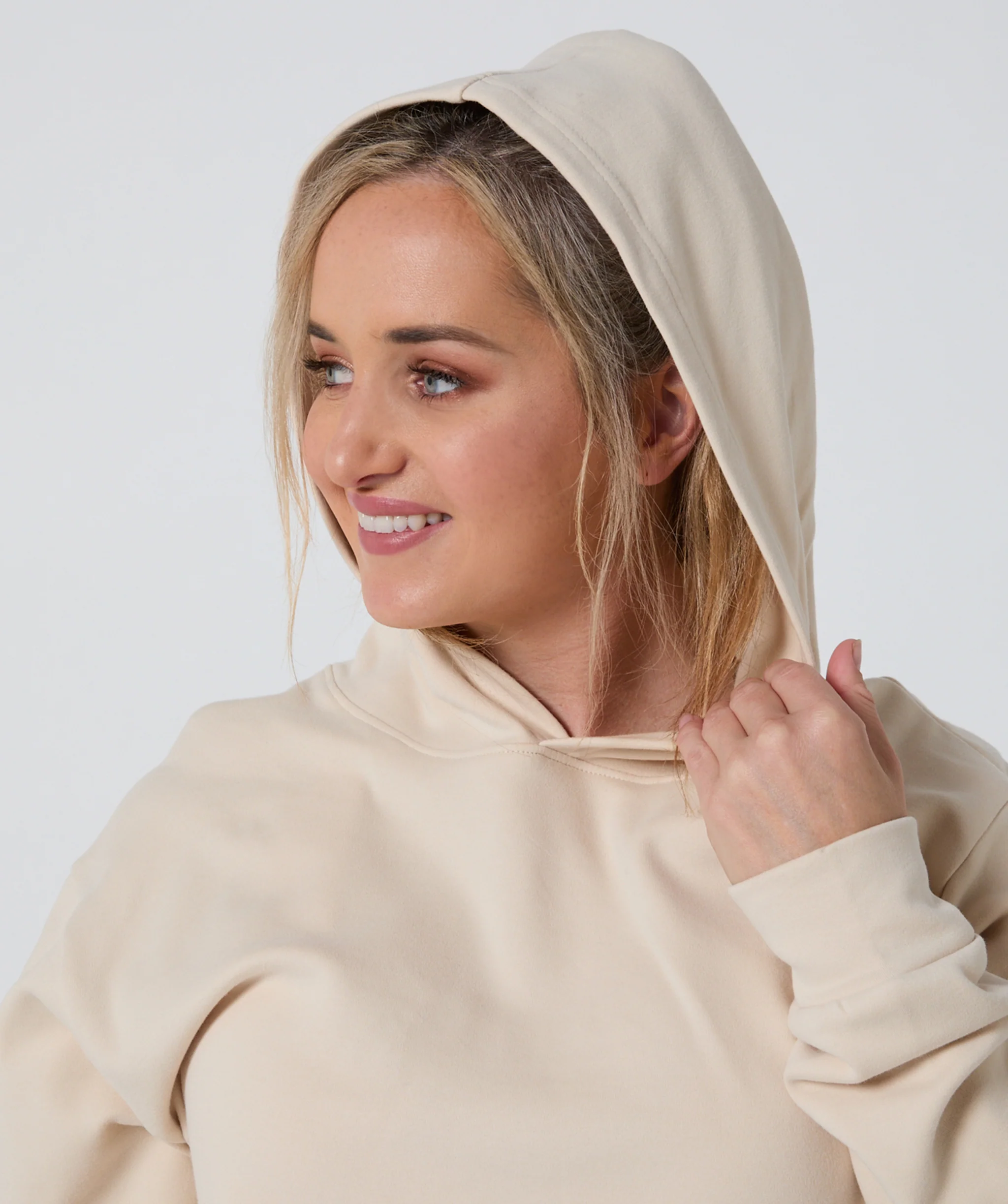 Ambition Crop Hoodie Bone by OneMoreRep - Image 4