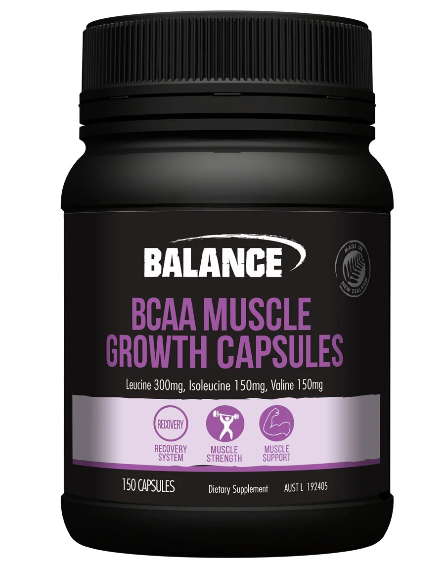 BCAA Muscle Growth Capsules by Balance - Image 3