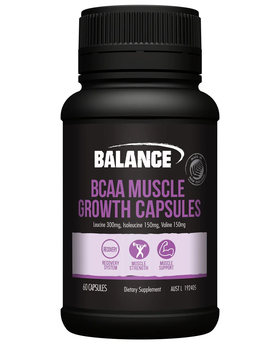 BCAA Muscle Growth Capsules by Balance - Image 4