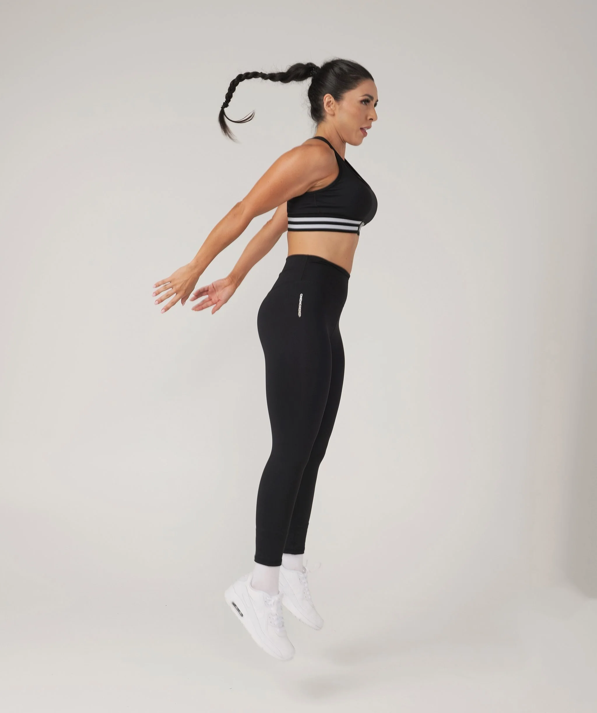 Core Leggings - 7/8 Length (Black) by OneMoreRep - Image 21