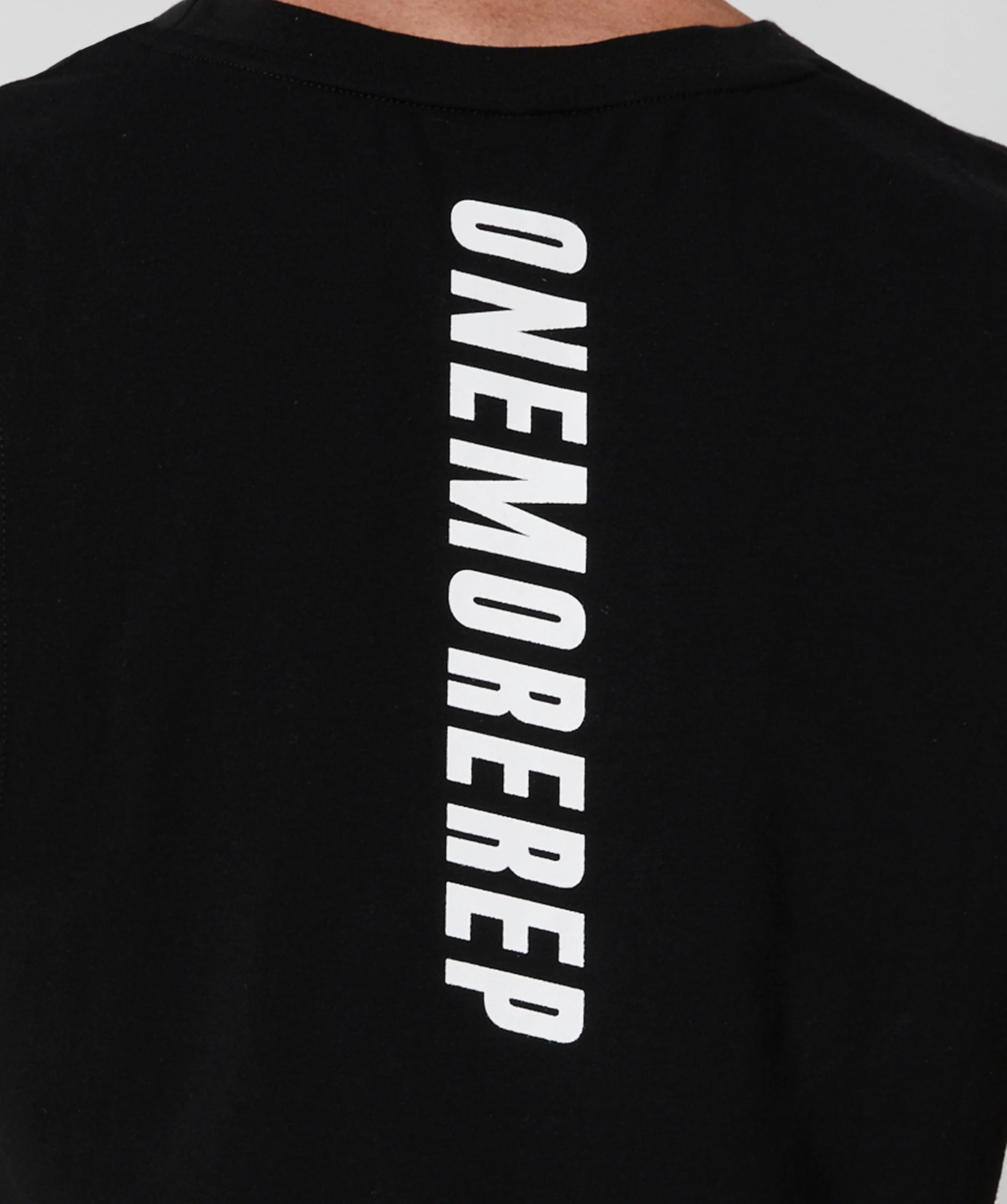 Core Muscle Tee Black by OneMoreRep - Image 5