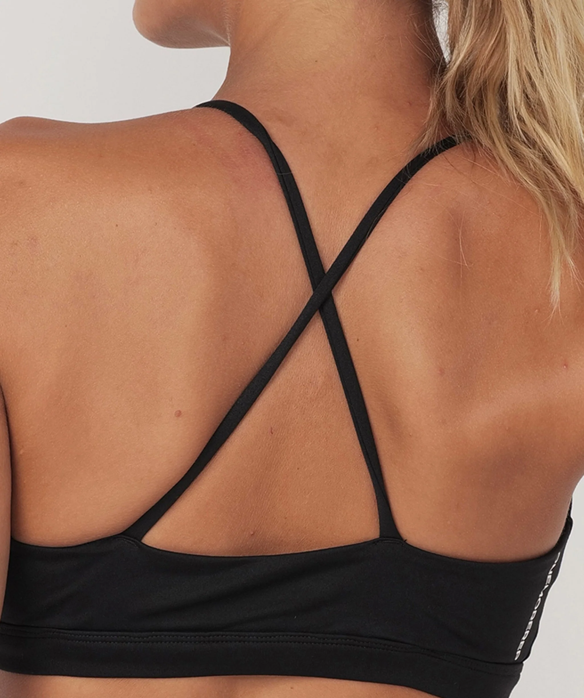 Core Strappy Sports Bra (Black) by OneMoreRep - Image 17