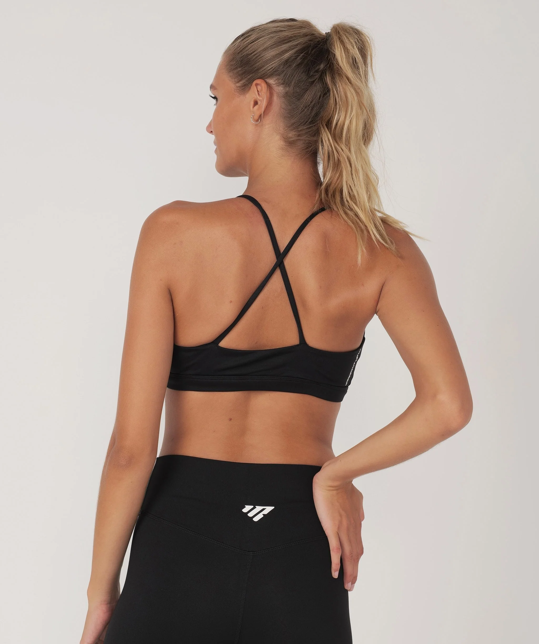 Core Strappy Sports Bra (Black) by OneMoreRep - Image 25