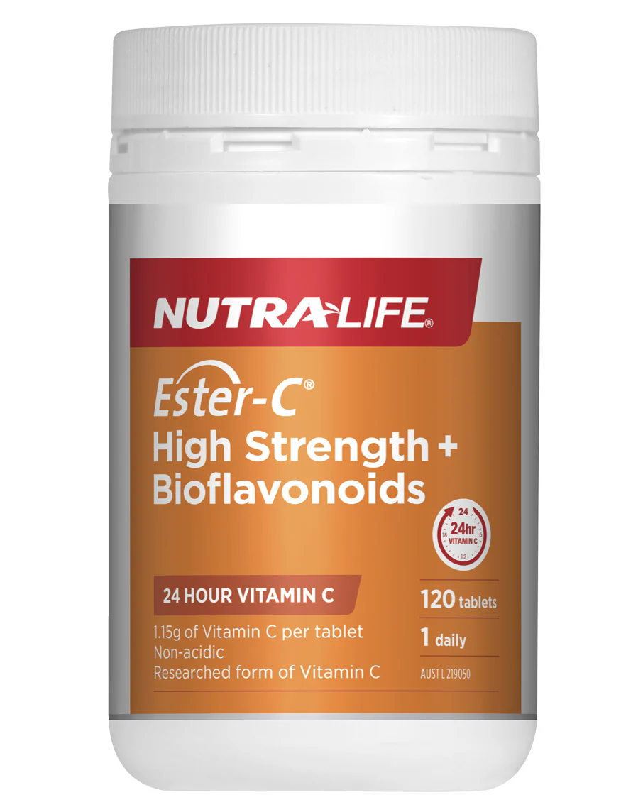 Ester C High Strength + Bioflavonoids by Nutra Life - Image 2