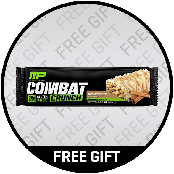 FREE Combat Crunch Bar by Muscle Pharm