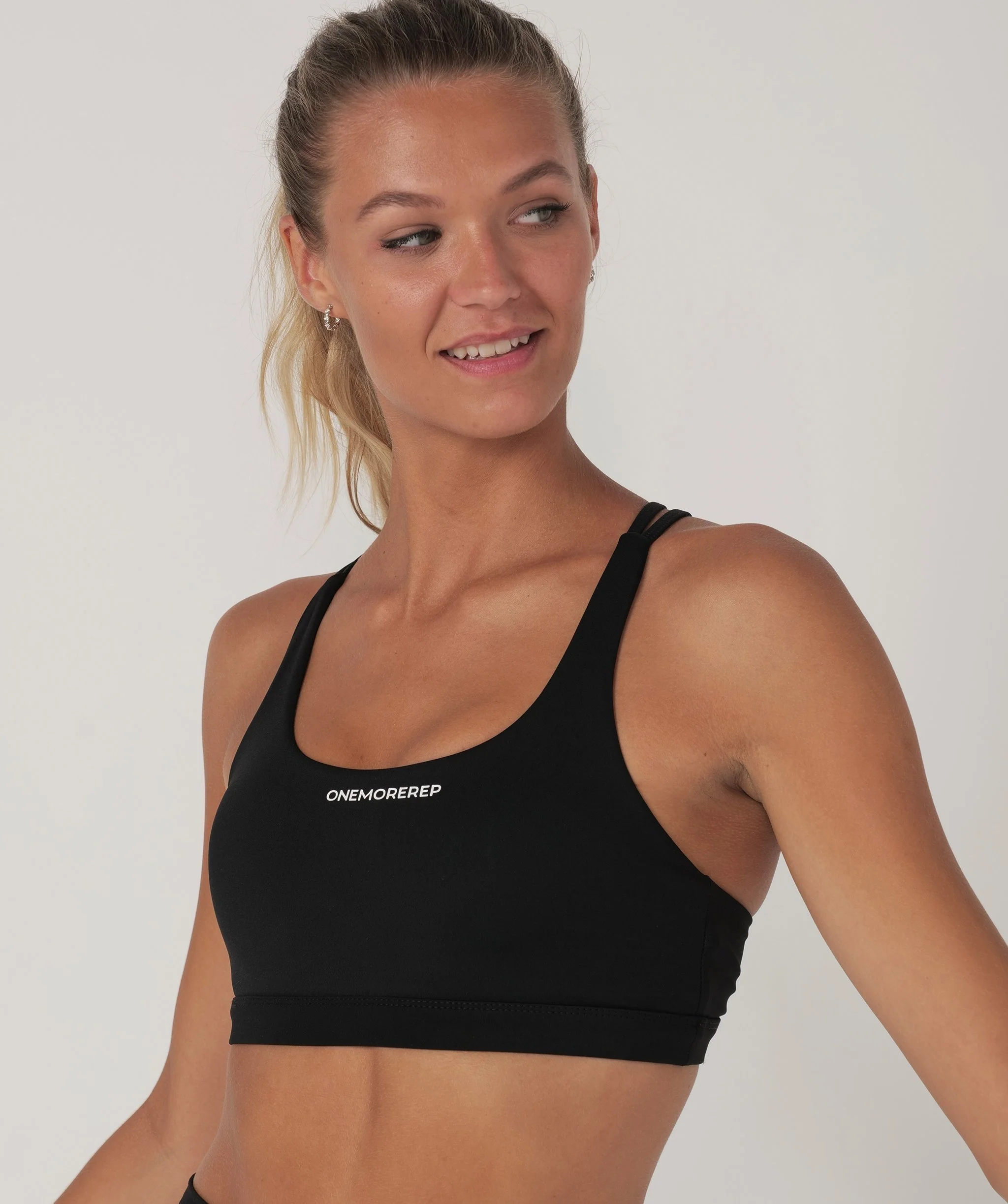 Hype Sports Bra (Black) by OneMoreRep - Image 14