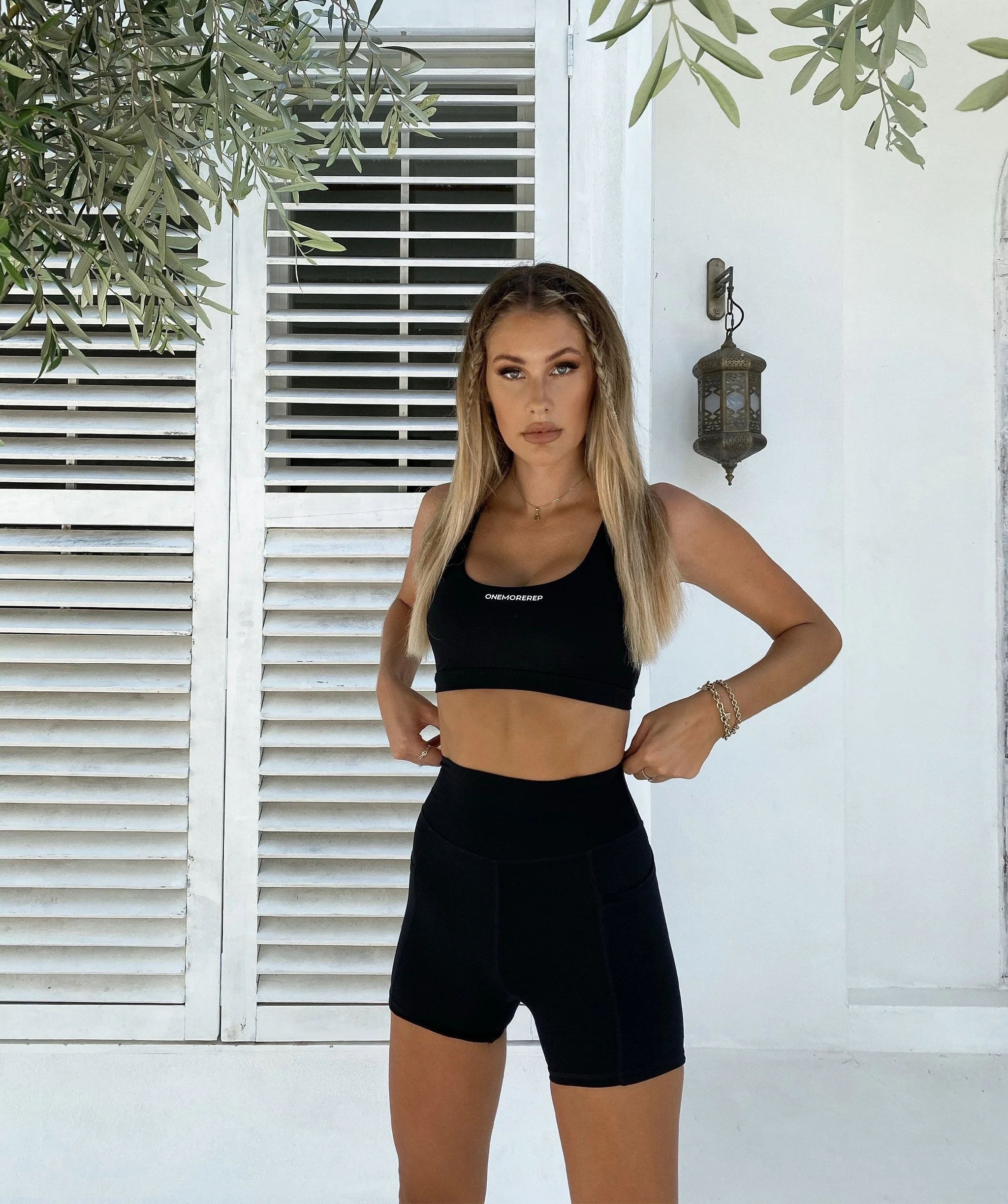 Hype Sports Bra (Black) by OneMoreRep - Image 5