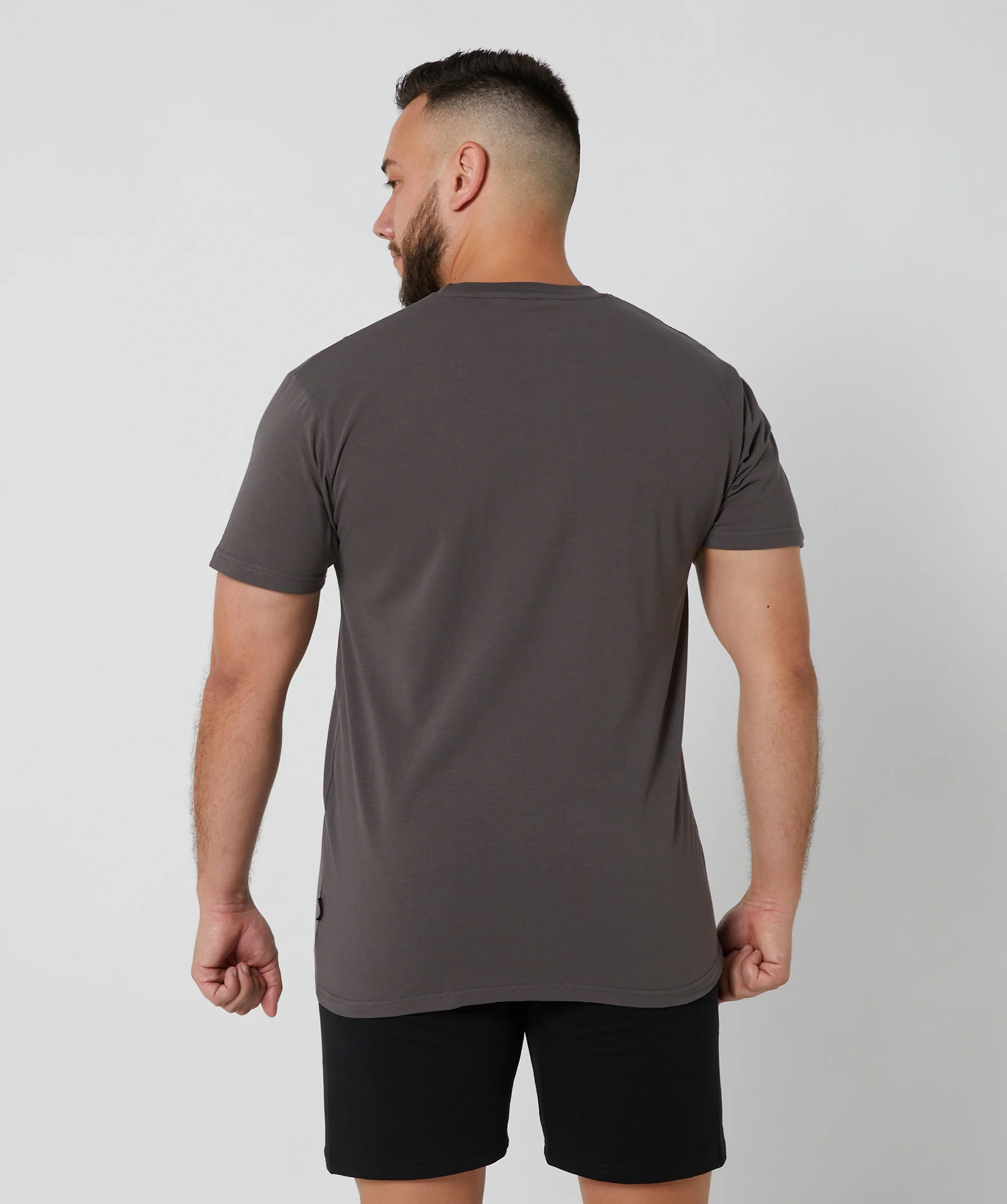 Iconic Block Tee (Charcoal) by OneMoreRep - Image 5