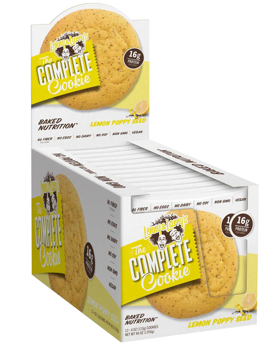 Lemon Poppy Complete Cookie by Lenny & Larry's - Image 3