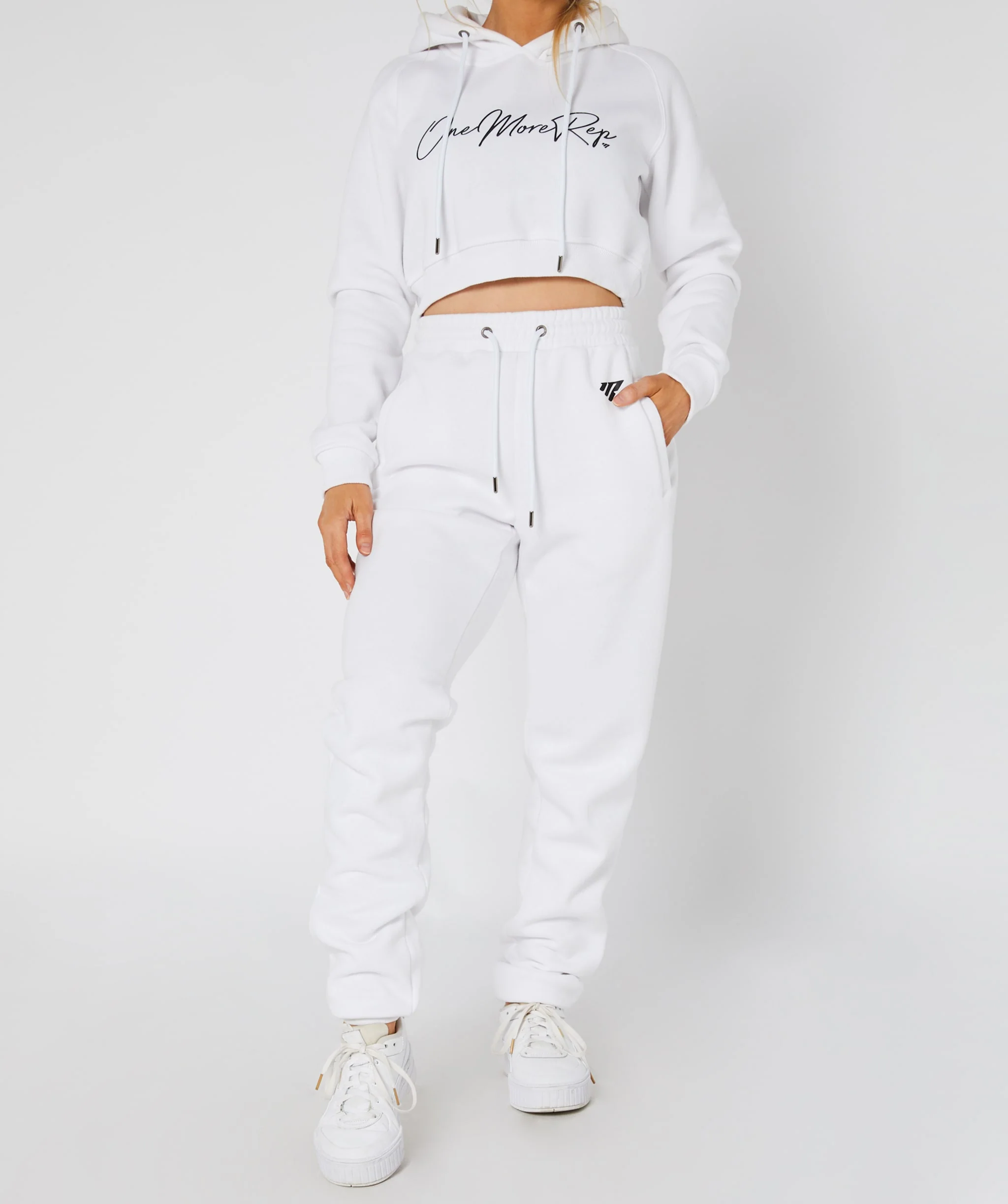 Oversized Trackpants (White) by OneMoreRep - Image 8