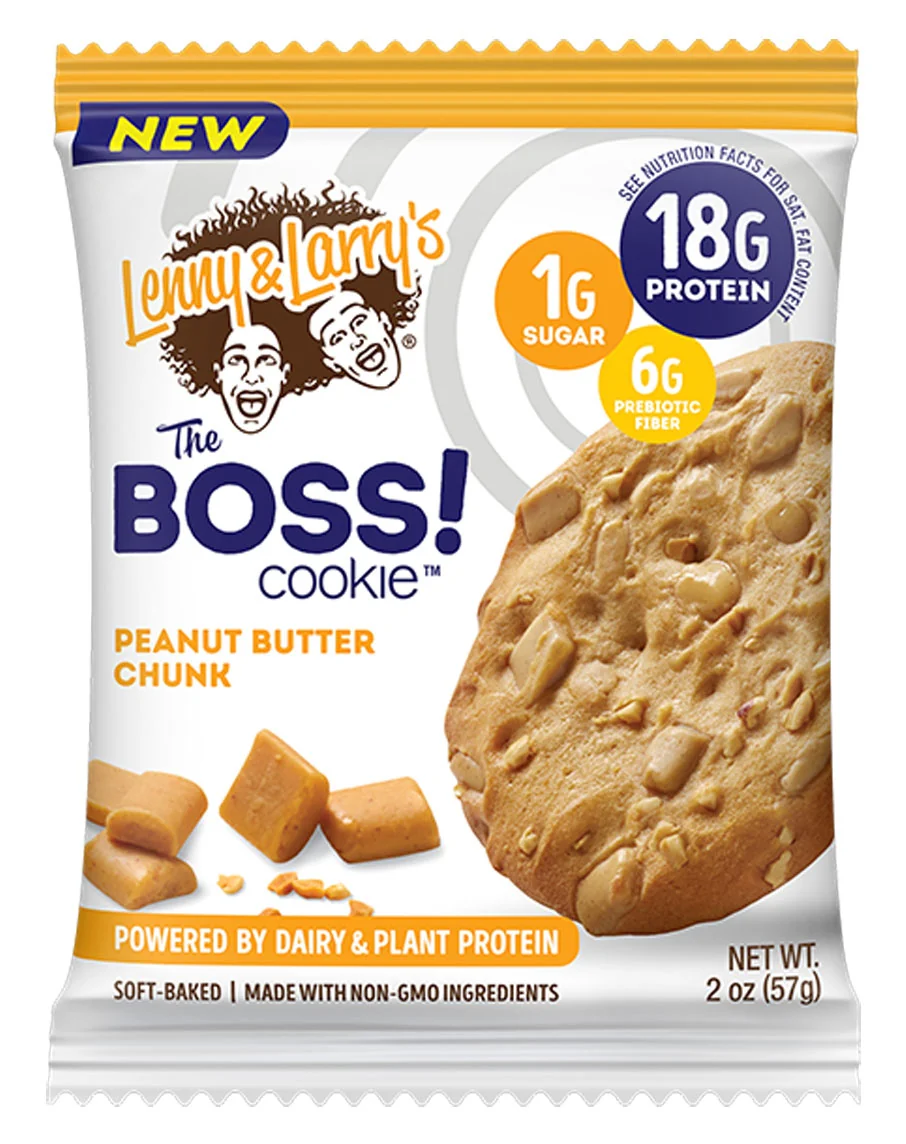 Peanut Butter Chunk Boss Cookie by Lenny & Larry's