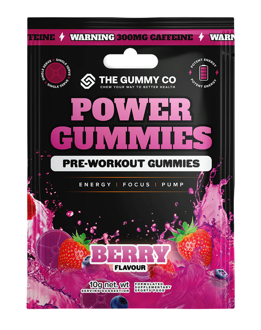 Power Gummies (Pre-Workout Gummies) by The Gummy Co - Image 7