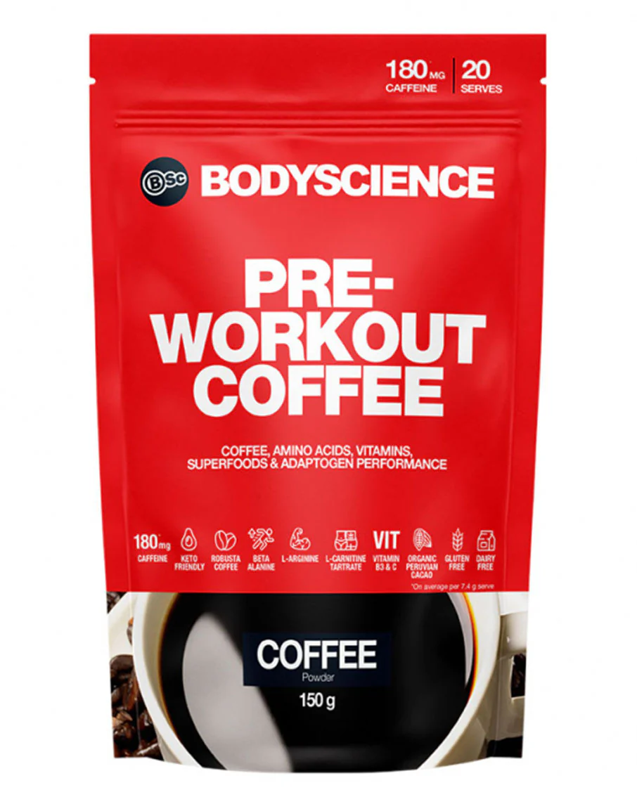 Pre Workout Coffee by BSc Supplements