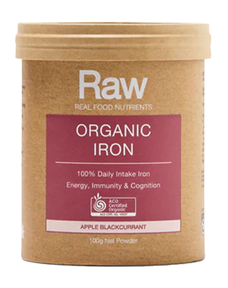 Raw Organic Iron