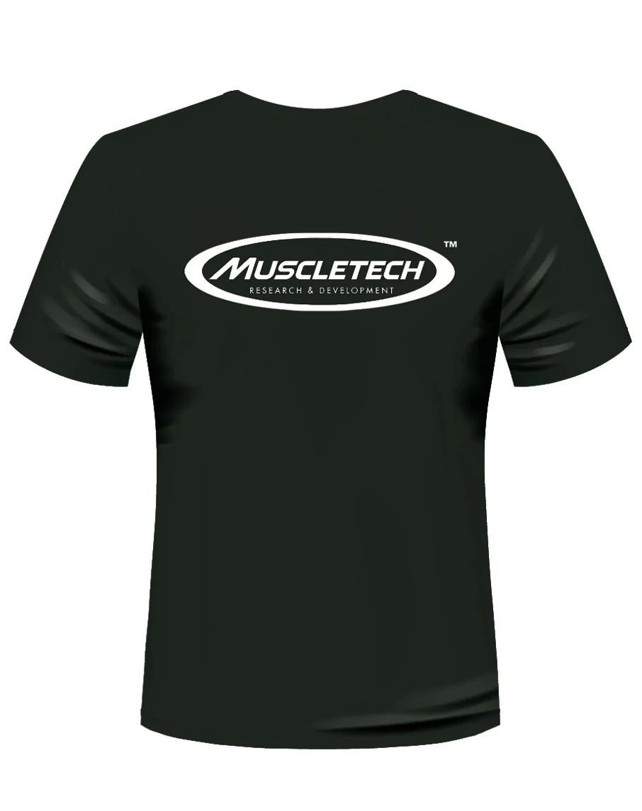 T-Shirt (Black) by Muscletech - Image 4