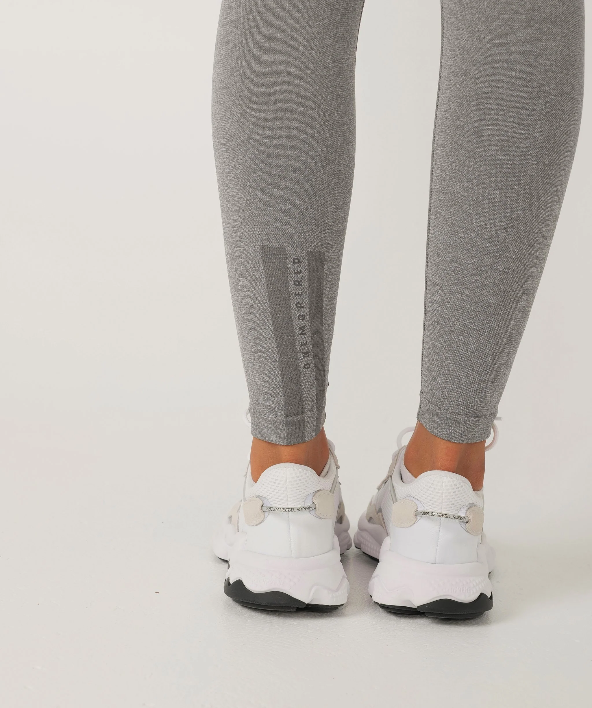 True Seamless Full Length Leggings (Grey) by OneMoreRep - Image 3