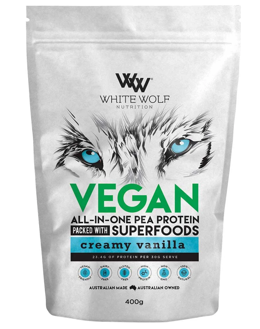 Vegan All-in-One Pea Protein by White Wolf Nutrition - Image 2